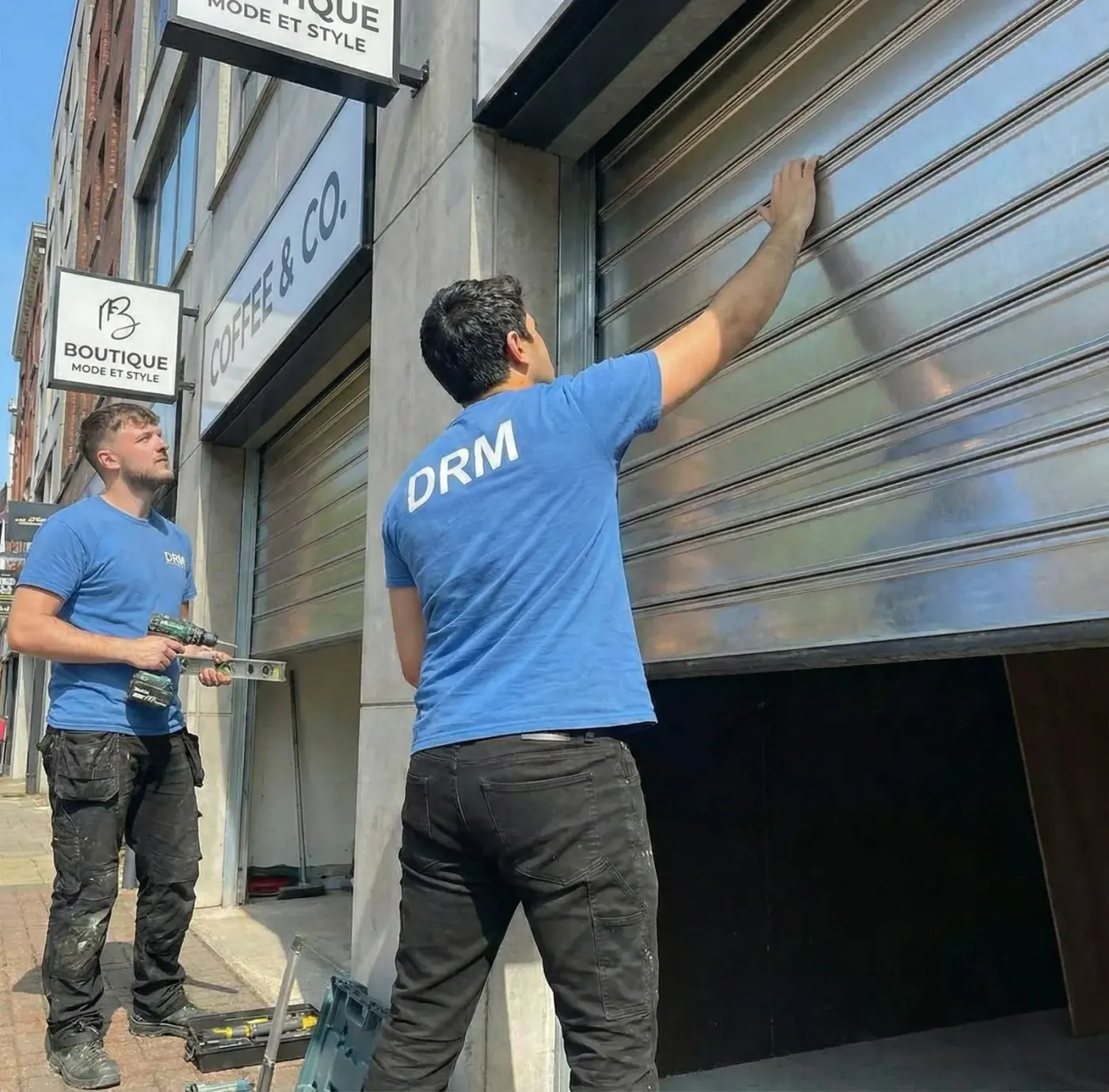 Dépannage rideau métallique d'urgence à Paris 8