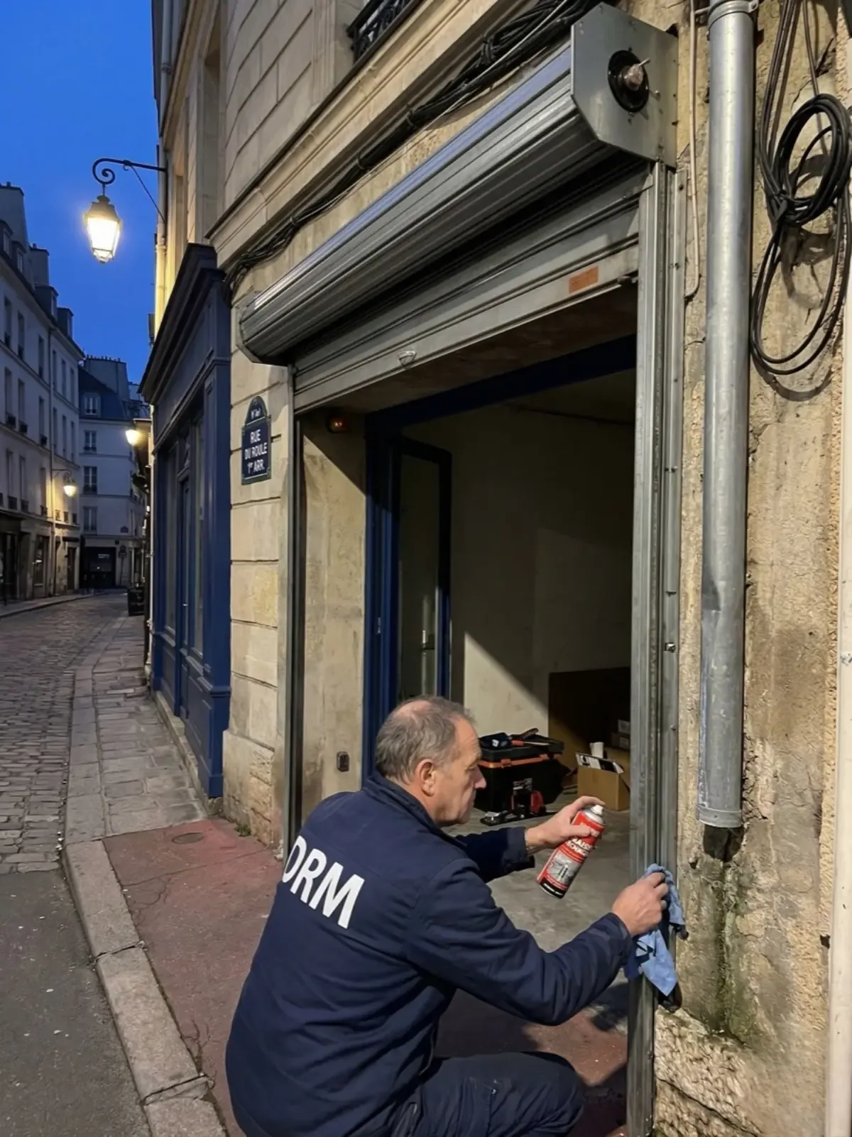 Entretien et maintenance de rideau métallique à Paris 8