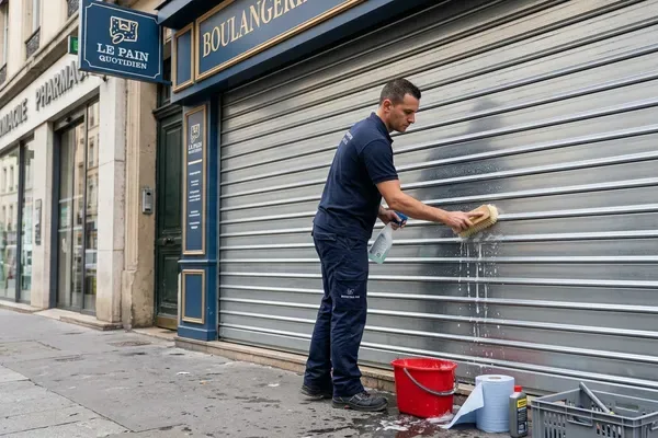 Entretien et maintenance de rideau métallique à Paris 8