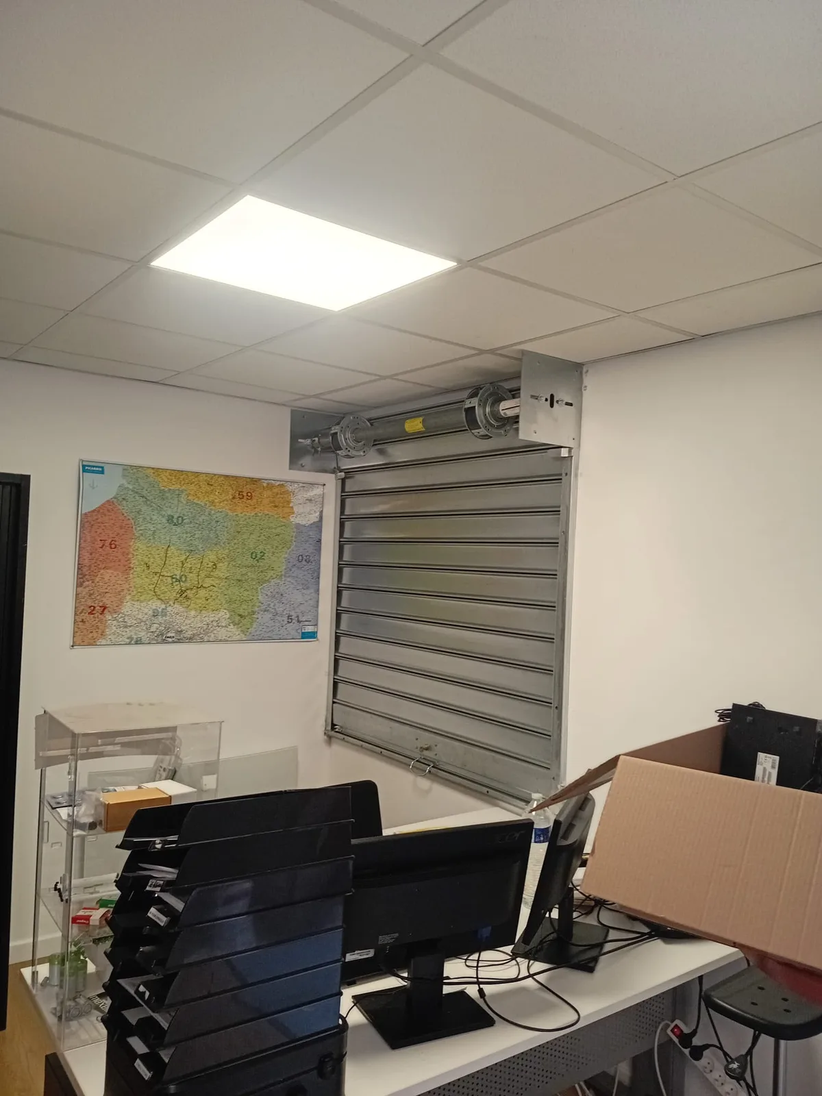 Installation et pose de rideau métallique à Paris 8